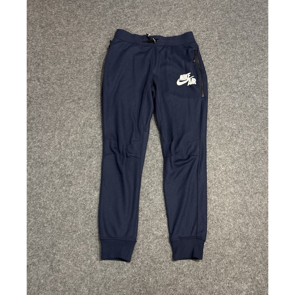 Nike Air Sportswear Joggers Men’s Small Fleece Navy Blue